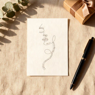 Du bist schön Postkarte