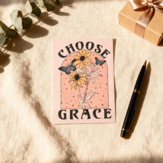 Choose Grace Postkarte