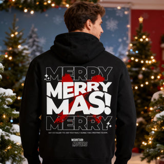 MerryXmas Streetwear Hoodie BackPrint