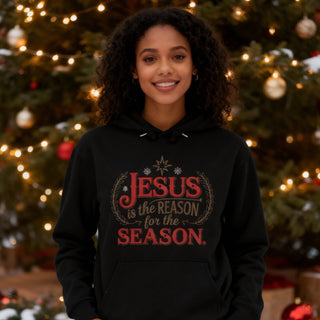 Jesus is the Reason Christmas letters Hoodie