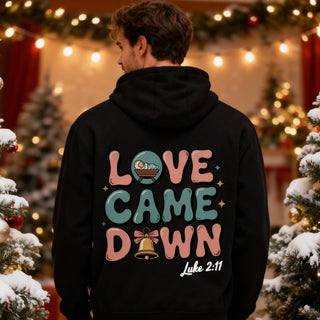 Love came down Vintage Hoodie BackPrint