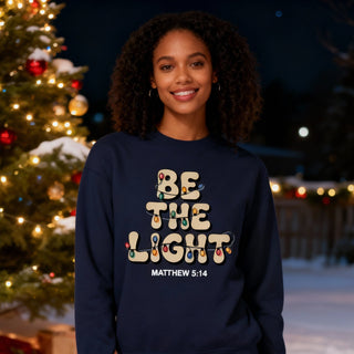 Be the Light letters Sweatshirt