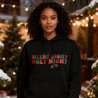Silent Night Holy Night Hoodie