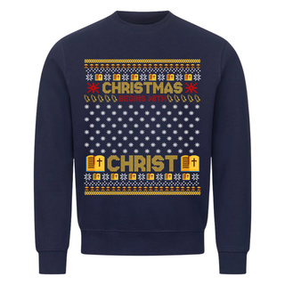 Christmas begins with Christ Sweatshirt