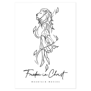 Freedom in Christ Poster