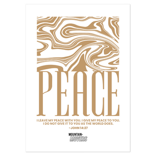Peace streetwear poster