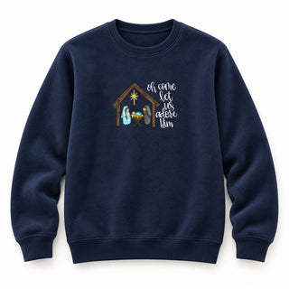 Adore Christmas Sweatshirt Navy
