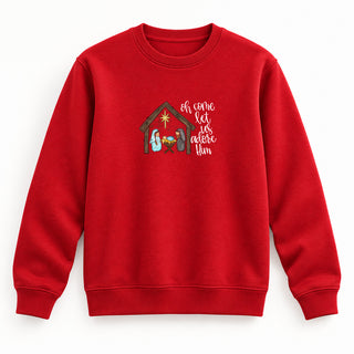 Adore Christmas Sweatshirt Rot