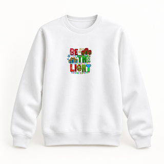 Be the Light Sweatshirt Weiß