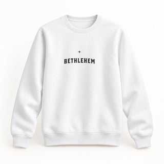 Bethlehem Christmas Sweatshirt Weiß