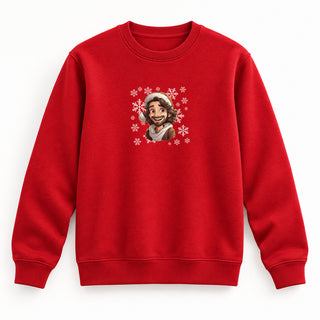 Christmas Jesus Sweatshirt Rot