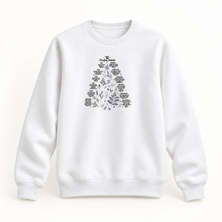 Christmas Prayers Sweatshirt Weiß