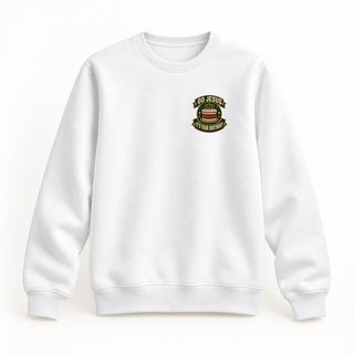 Go Jesus It's Your Birthday Christmas Sweatshirt Weiß
