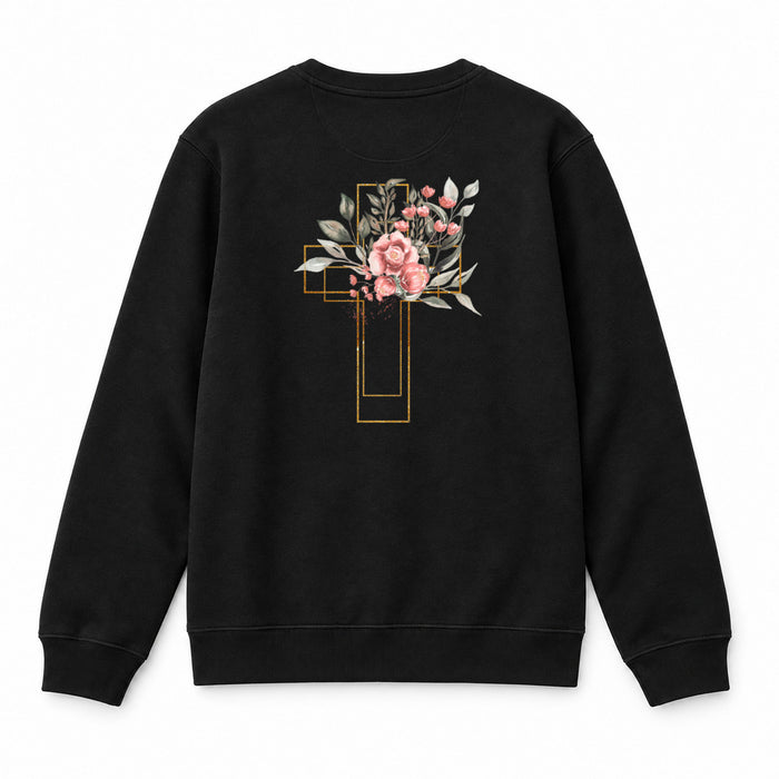 Golden Cross Aquarel Sweater Rugprint