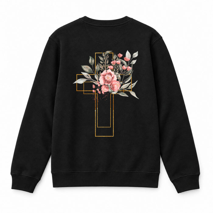 Golden Cross Aquarel Sweater Rugprint