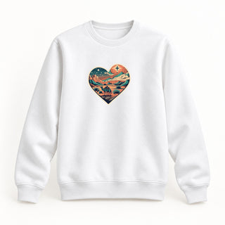 Holy Night Christmas Sweatshirt Weiß