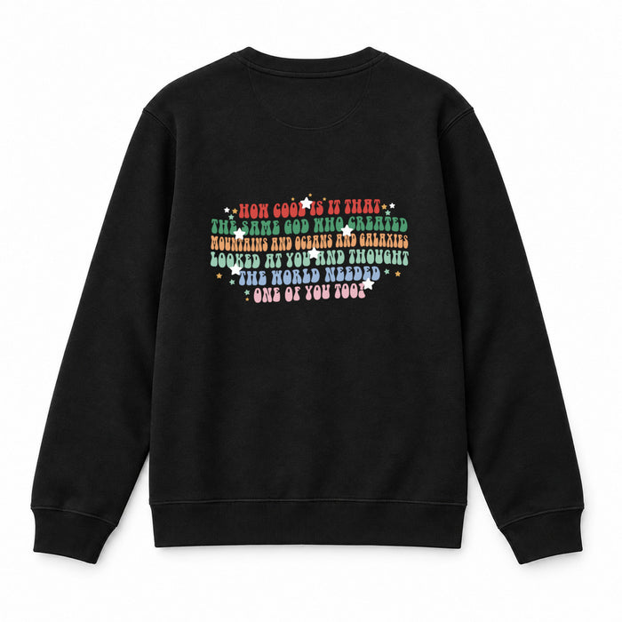 How cool Christmas (back) sweatshirt