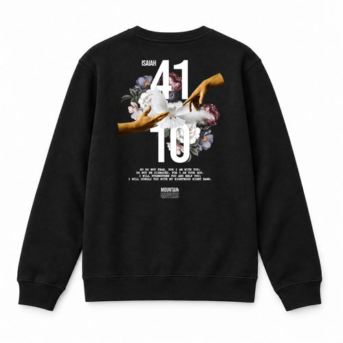 Jesaja 41:10 Sweatshirt BackPrint
