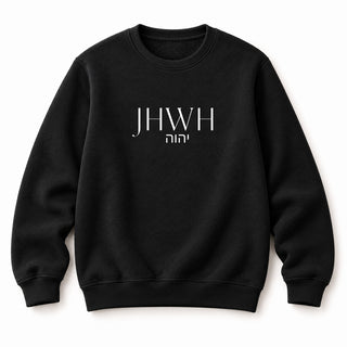 JHWH Sweatshirt Schwarz