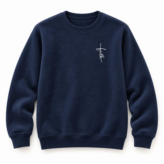 Little Faith Sweatshirt Navy