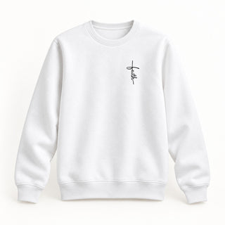 Little Faith Sweatshirt Weiß