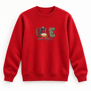 Love Came Down Christmas Sweatshirt Rot