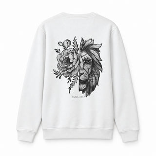 MAJESTY Sweatshirt Backprint Weiß