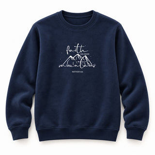 Move Mountains Sweatshirt Navy