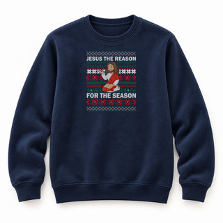 Reason for the Season Sweatshirt Navy