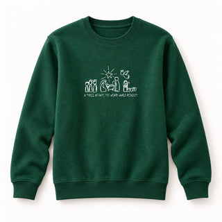 Thrill of Hope Christmas Sweatshirt Grün