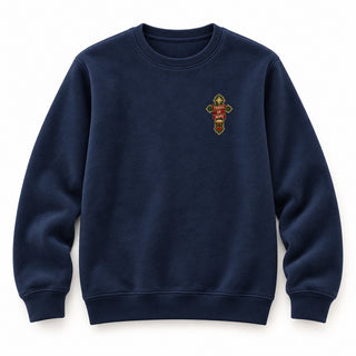 Thrill of Hope Christmas Sweatshirt Navy