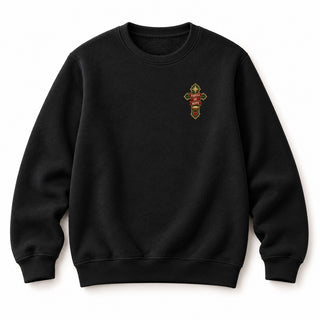 Thrill of Hope Christmas Sweatshirt Schwarz