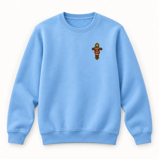 Thrill of Hope Christmas Sweatshirt Babyblau
