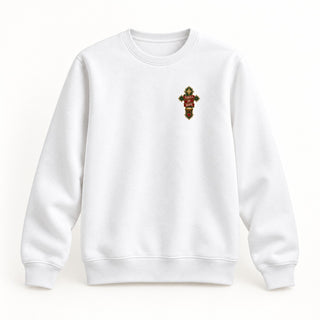 Thrill of Hope Christmas Sweatshirt Weiß
