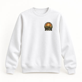 Wise Men Still Seek Him Badge Christmas Sweatshirt Weiß