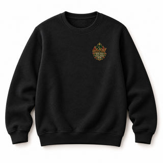 Wise Men Still Seek Him Stitch Christmas Sweatshirt Schwarz