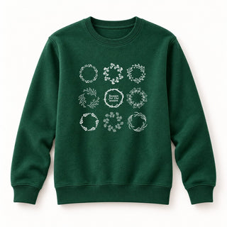 Wrath Crown Christmas Sweatshirt Grün