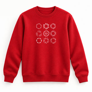 Wrath Crown Christmas Sweatshirt Rot