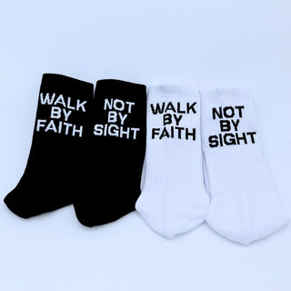 Walk by Faith socks