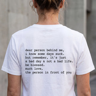 Some Days suck BackPrint Shirt