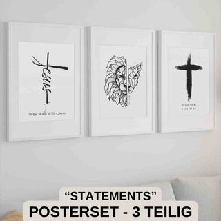 Lineart Women Poster Set (3 pieces)