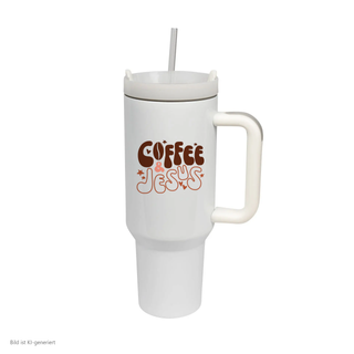 Coffee and Jesus Thermobecher