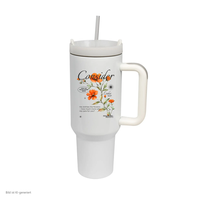 Consider the Wildflower Thermobecher
