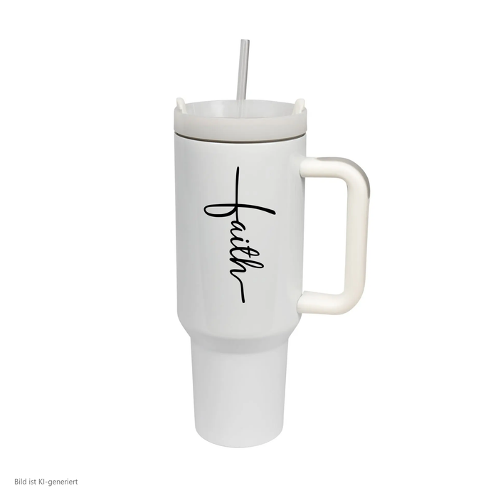 Faith Cross Thermobecher