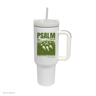 Faith and Trust in God Thermobecher von Mountain Movers, 1,2 Liter