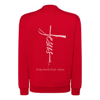 Jesus Cross Sweatshirt BackPrint Spring Sale