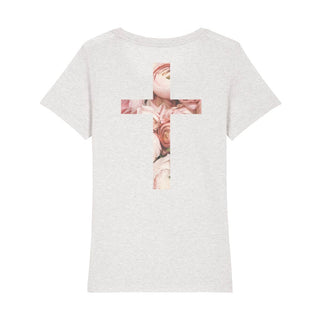 Rose Frauen T-Shirt BackPrint Spring Sale