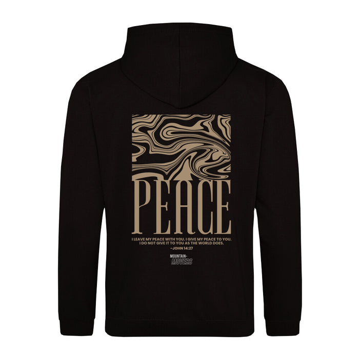 Peace streetwear hoodie met rugprint