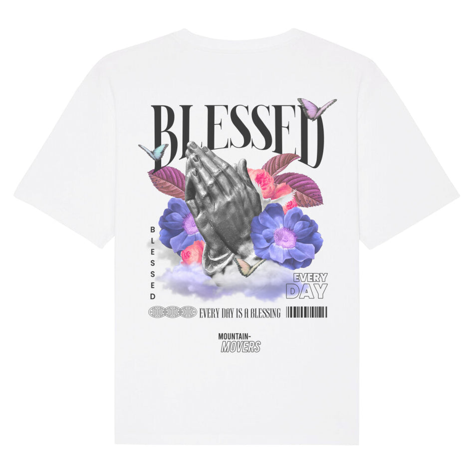 Blessed Streetwear Oversized Shirt BackPrint – Mountain-Movers