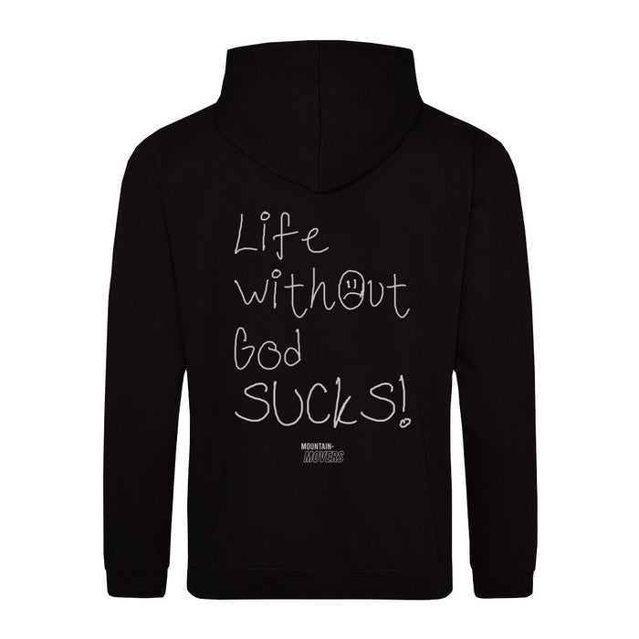 Zonder God Hoodie Rugprint